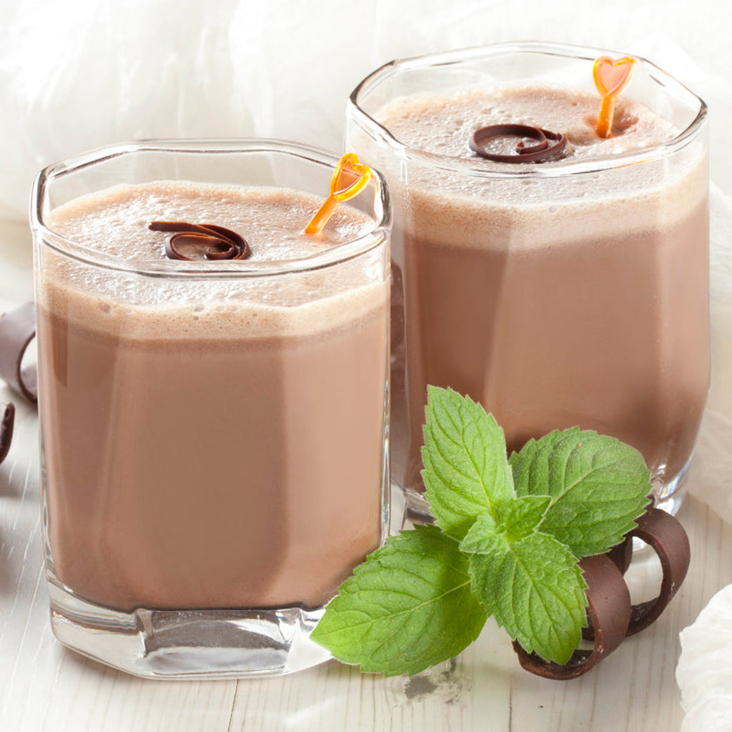 BATIDO DE CACAHUETE Y CHOCOLATE.