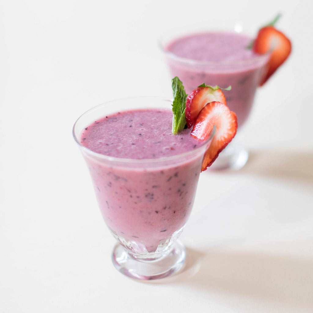 SMOOTHIE DE FRESA Y JENGIBRE.