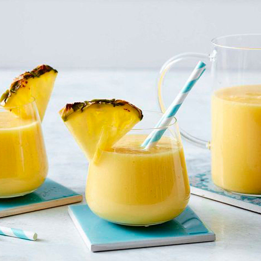 SMOOTHIE DE PIÑA Y MELÓN.