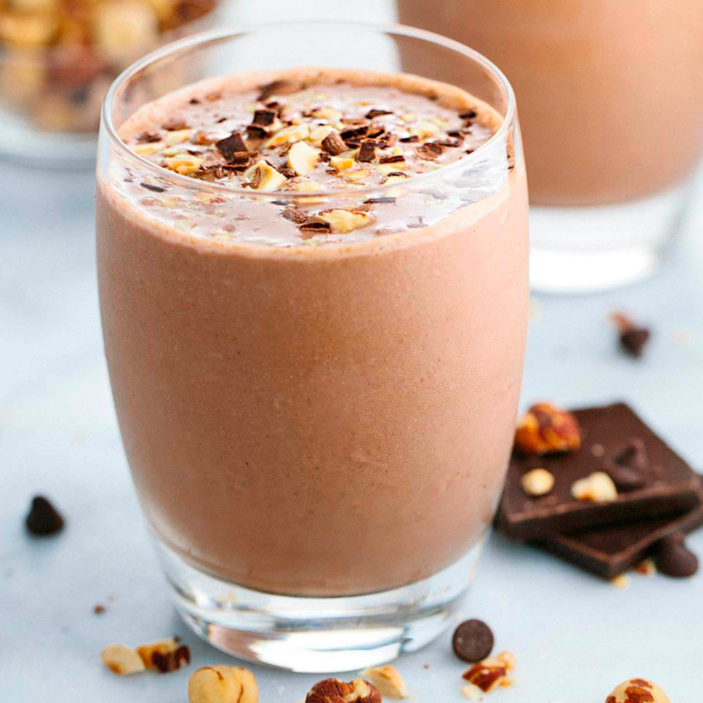 SMOOTHIE DE CHOCOLATE Y AVELLANA.