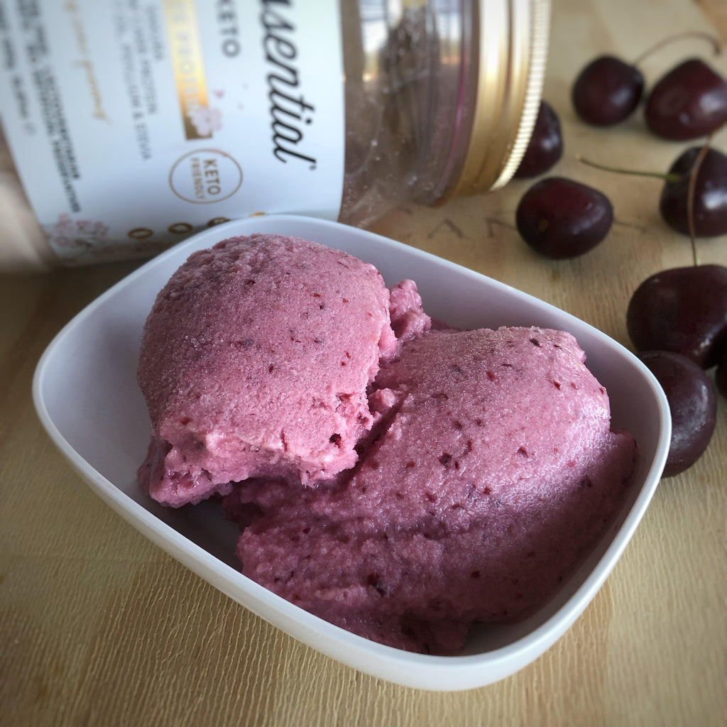 Disfruta del Verano con este Helado de Cereza Saludable por Montse Marín